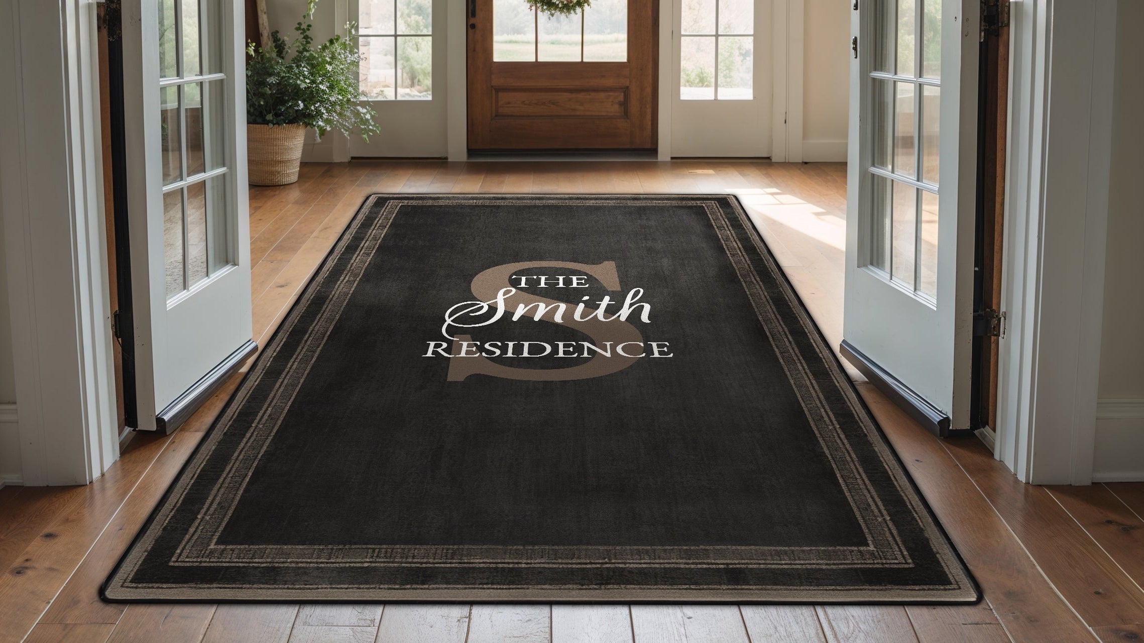 Personalized Entryway Rugs: Make Your Welcome Truly Yours