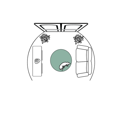 3' Round